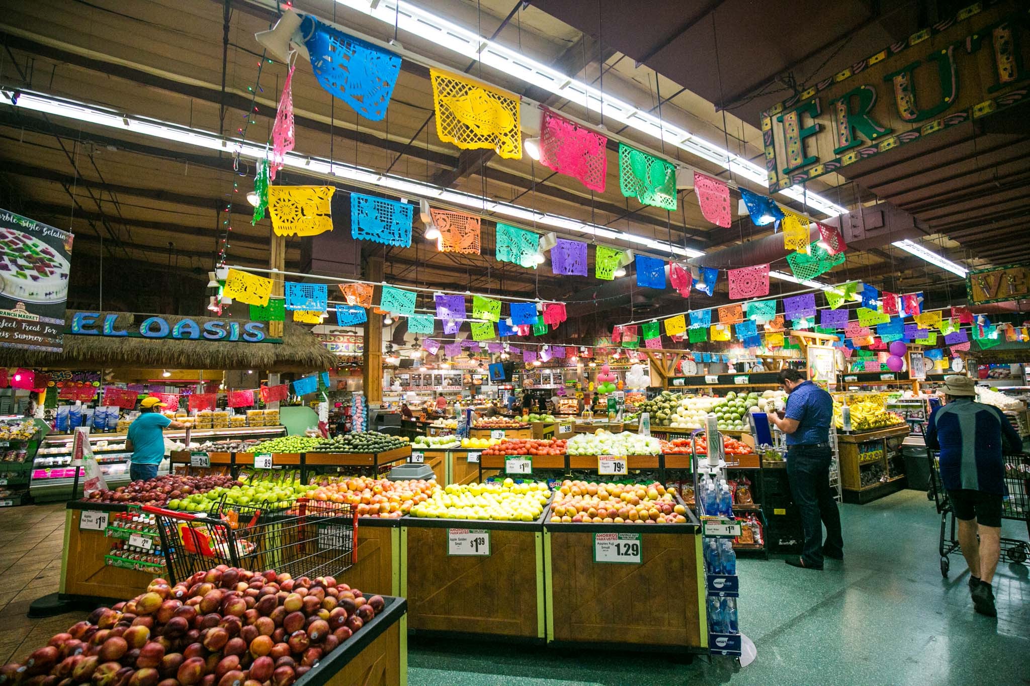 Go to a Mexican grocery store in NYC for tortillas, tacos and soup
