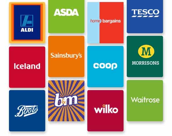 list of uk supermarkets