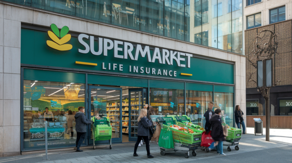 supermarket life insurance